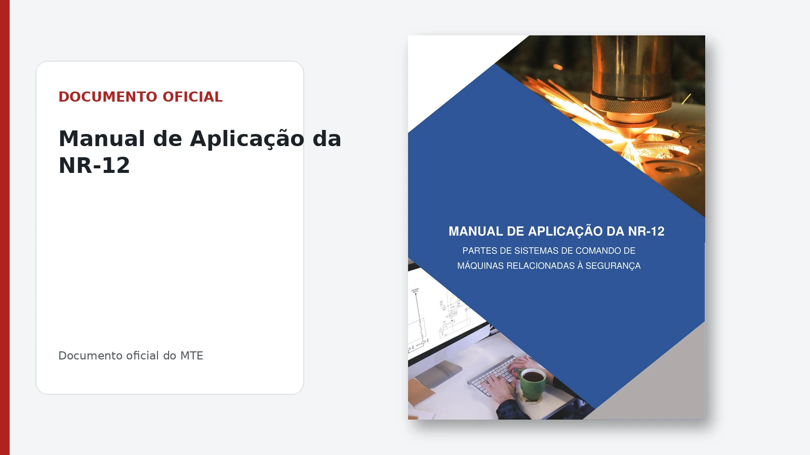 Documento oficial de apoio à NR-12 Manual de Aplicação sobre sistemas de comando