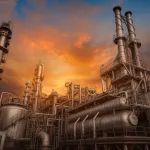 imagem de uma caldeira de alta pressão, aquatubular para simbolizar os cuidados da NR13